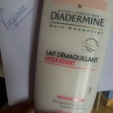 Lait démaquillant hydratant, Diadermine