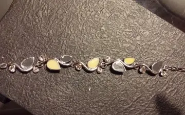 bracelet, Bleu citron