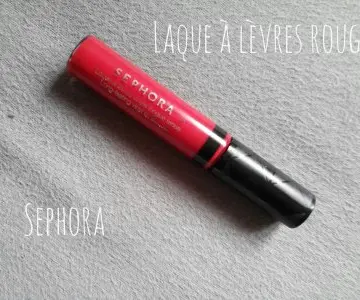 Laque à lèvres rouge, Sephora