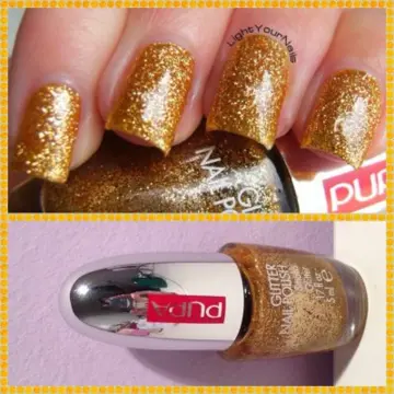 Vernis doré pailleté, Pupa Milano