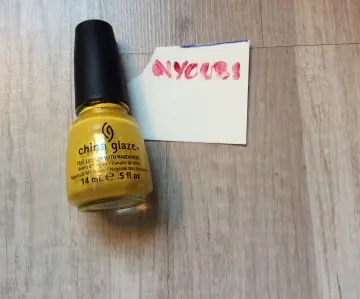 Sunshine pop vernis jaune, China glaze