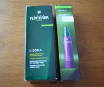 shampooing et fluide lissage soyeux sans rinçage, René Furterer