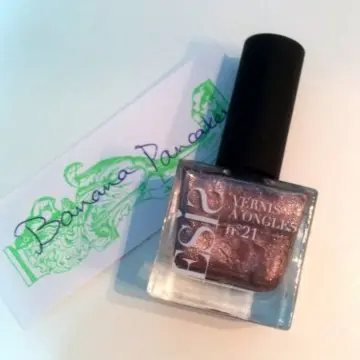 Vernis à ongles champagne paillettes, Esis