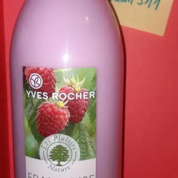 Lait velouté framboise, Yves Rocher