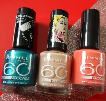 Trio de vernis, Rimmel