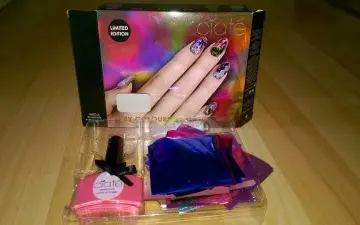 very colourfoil manicure, Ciaté