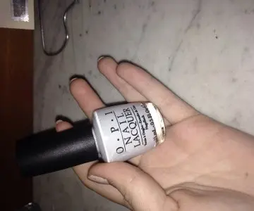 Vernis blanc opi., OPI