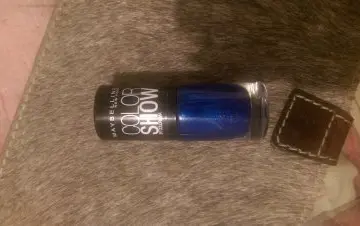 color show bleu, Gemey Maybelline