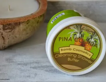 Pina Colada   Cleansing Shower Butter, Bomb Cosmetics