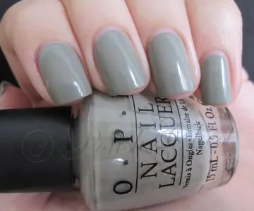 Vernis gris souris, OPI