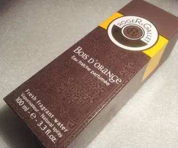 Eau fraîche parfumée "Bois d'Orange", Roger&Gallet