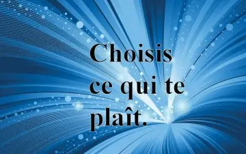 Choisis ce qui te plaît, Yves Rocher