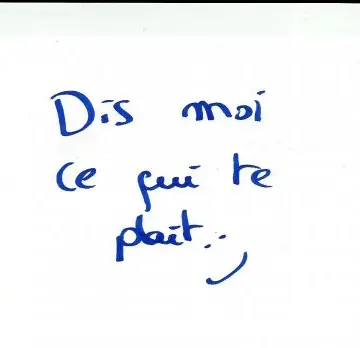 au choix, Inconnue