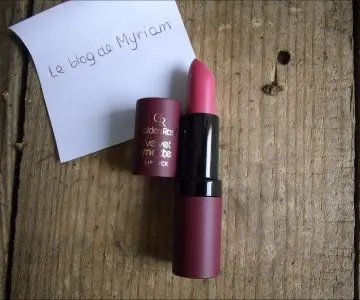 Velvet matte lipstick, Golden Rose