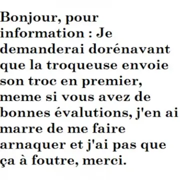 A LIRE, Inconnue