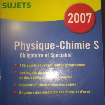 Annabac Physique Chimie Term S, Hatier