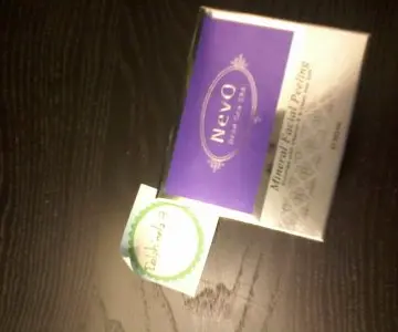 Mineral facial peeling, Nevo