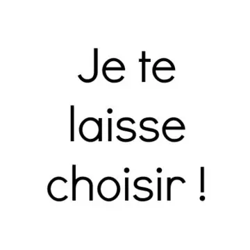 Choisi ce que tu veux :), Inconnue