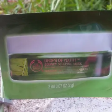 Echantillon maque de nuit régénérant, The Body Shop