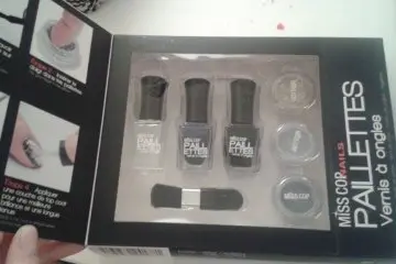 Coffret Manucure paillette, Miss cop