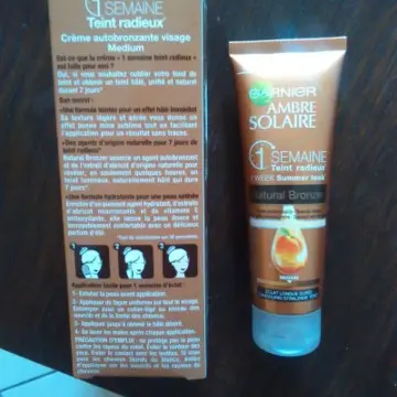 creme auto bronzante speciale visage, Garnier