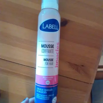 mousse coiffante boucles, Labell
