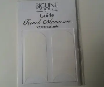 Autocollants  french manucure, Biguine Paris