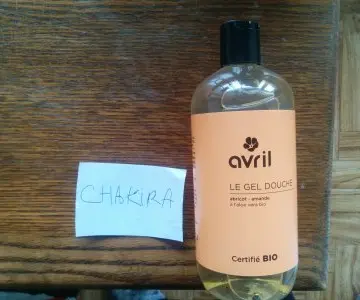 gel douche amande abricot, Avril