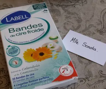 Bandes de cire froide, Labell