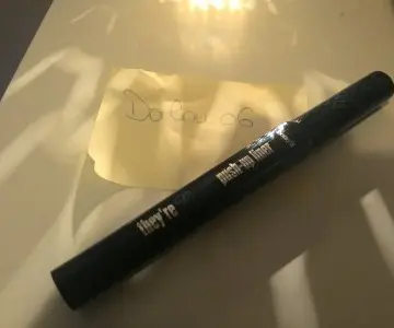 They're real push up liner bleu, Benefit