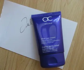 Crème après soleil, Annecy Cosmetics