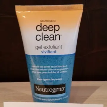 gel exfoliant, Neutrogena