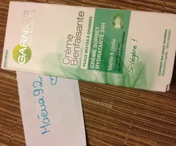 creme bienfaisante, Garnier