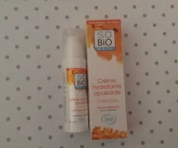 Creme hydratante apaisante, SO'BiO étic