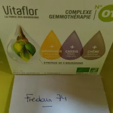 complexe gemmotherapie, Vitaflor