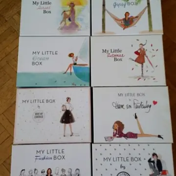 boîtes vides, My Little Box