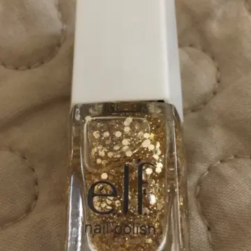 vernis paillette or, Elf