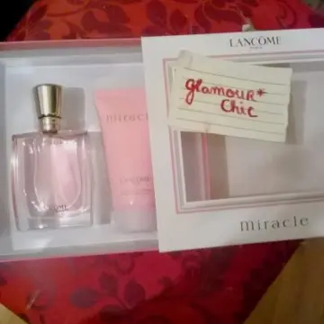 Coffret parfum miracle de Lacome, Lancôme