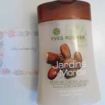 Creme de douche feve de cacao jardin du monde, Yves Rocher
