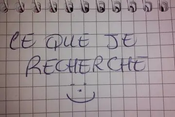 Ce que je recherche :), Inconnue