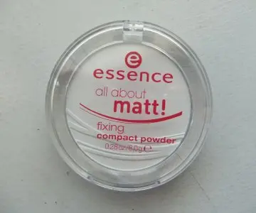 poudre matifiante, Essence