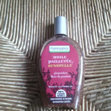 Huile pailletée sensuelle, Floressence