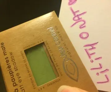 Fard à paupières, Couleur Caramel