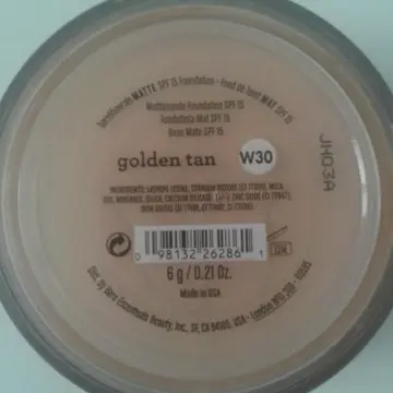 Golden tan matte w30, BareMinerals