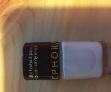Vernis Sephora effet barbe a papa, Sephora