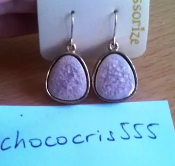 Boucles pierres roses, Accessorize