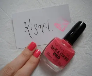 Vernis Tenue & Strong PRO, Gemey Maybelline