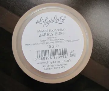 poudre teint lily lolo, Lily Lolo