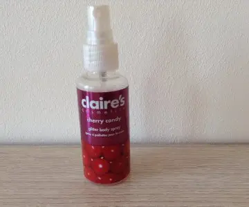 Glitter body spray, Claire's