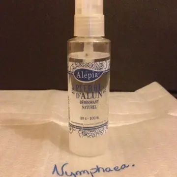 Pierre d'alun spray, Alépia